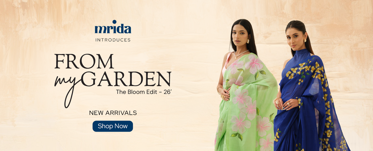 The Art of Hand Painted Floral Sarees: A Guide to India's Most Beautiful Wearable Craft