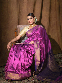 Mulberry silk Maheshwari saree 