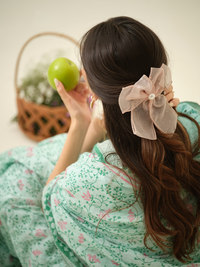 Cotton Candy | Premium Pure Linen Handloom Saree with Zig-Zag Block Prints with Candy Pink Striped Blouse Piece