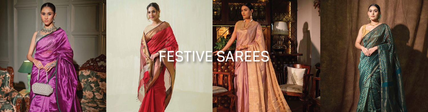 Festive sarees for women