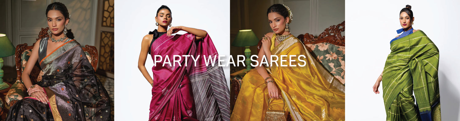 Party wear sarees for women