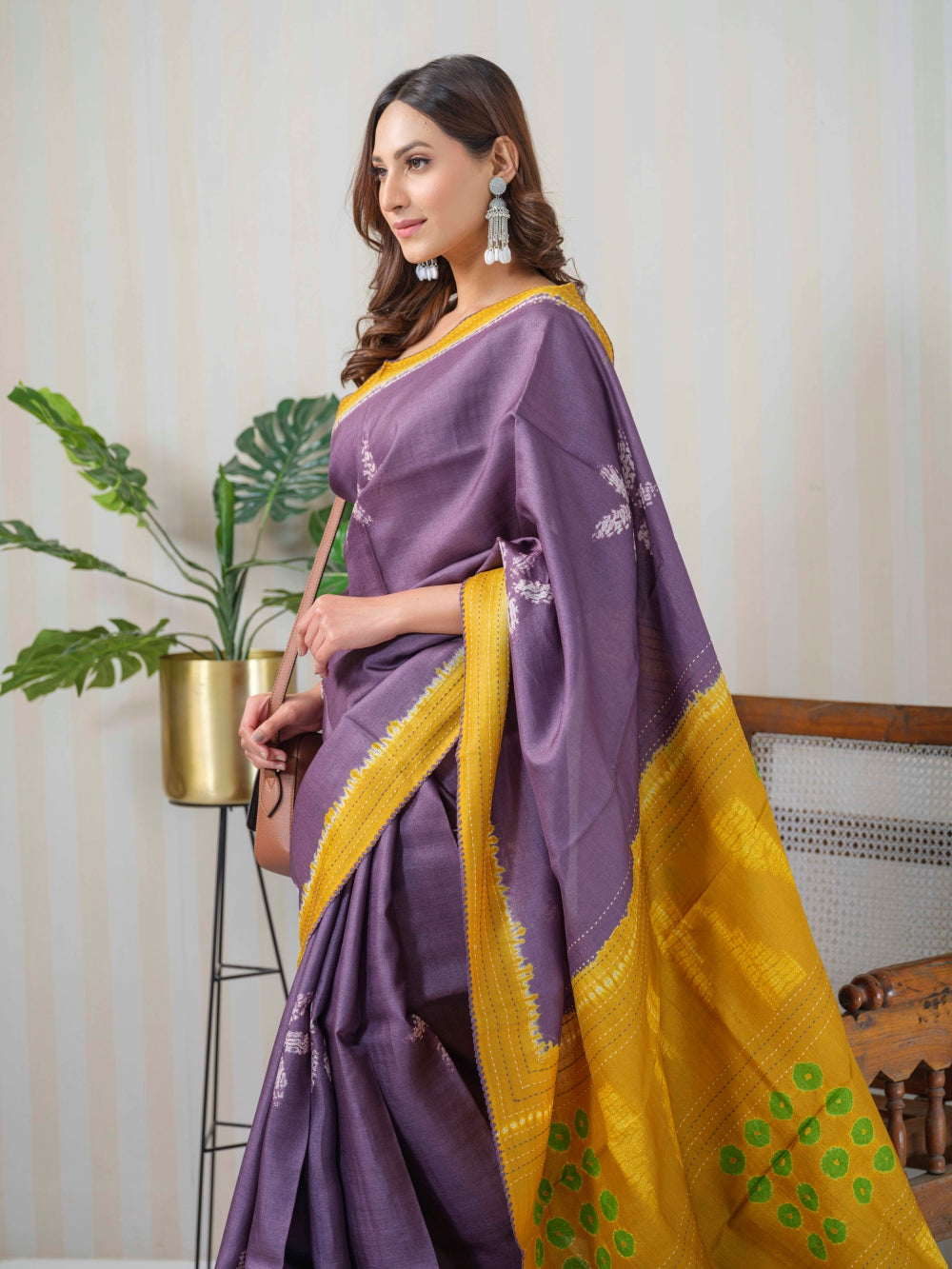 Original Tussar Silk Saree by Mrida - for the perfect occasion